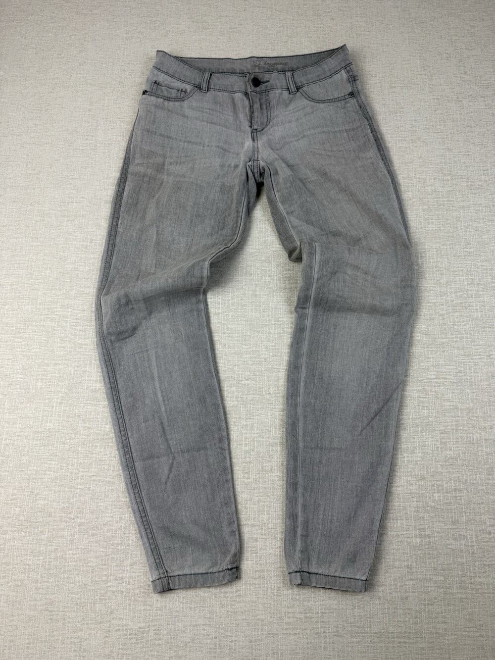 NY&Co Gray Leggings Women’s Size 0 Skinny Stretch Pants Jeggings